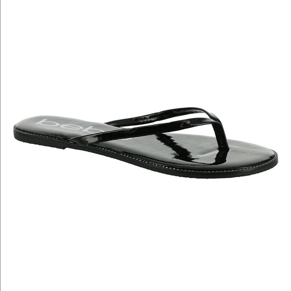 Bebe Ileana Women's Black Patent Sandal